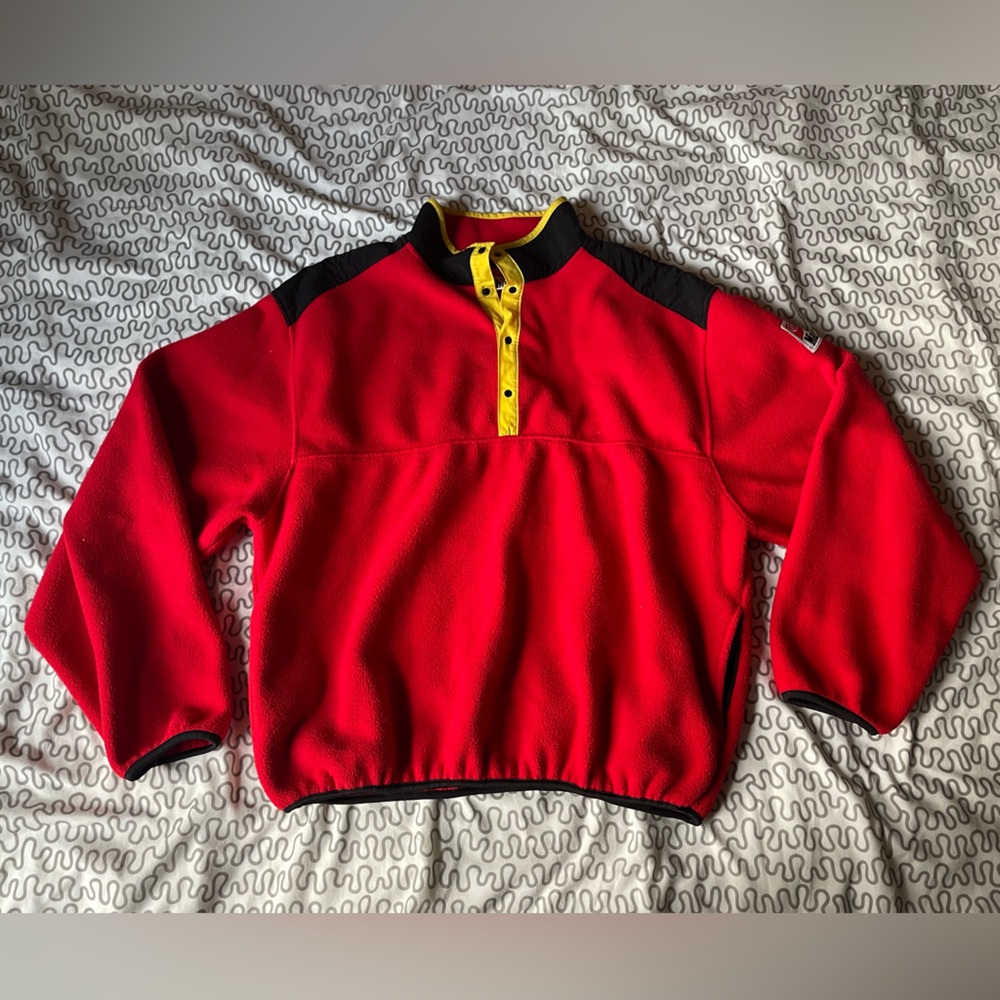 Men’s Vintage Marlboro Adventure Team Button Up Fleece